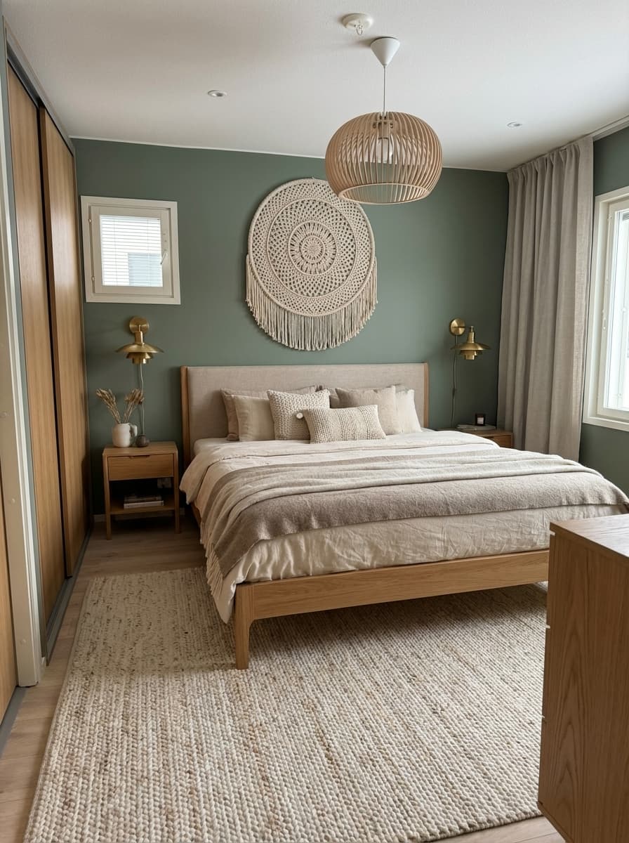 AI sisustussuunnittelu tulos - uudistettu olohuone